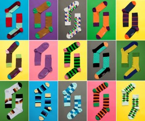 Quiz time: which of these Happy Socks are a little too much of a good thing? 